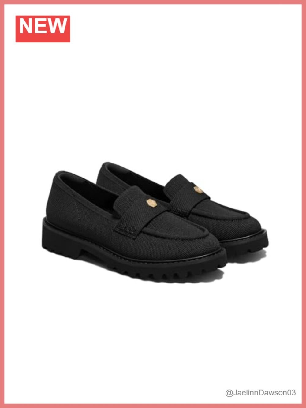 VIVAIA Francesca Women's Round-Toe Platform Chunky Heel Loafers